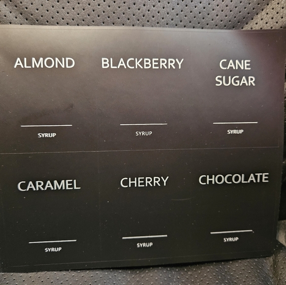 Syrup Label Stickers Set‎ - Picture 8 of 12